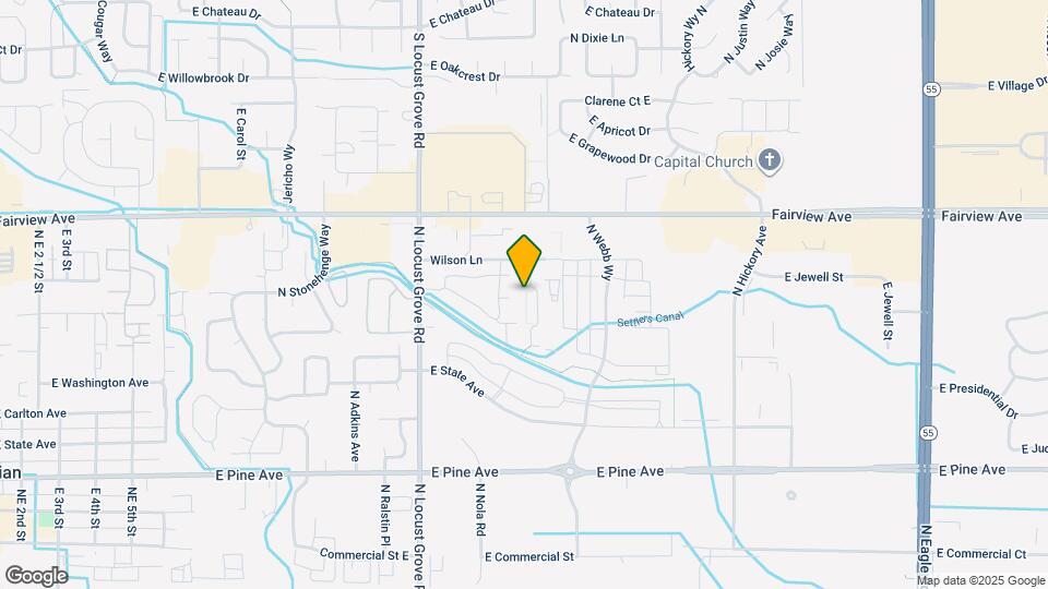 1927 E Wilson Ln, Unit D Map and Location Details