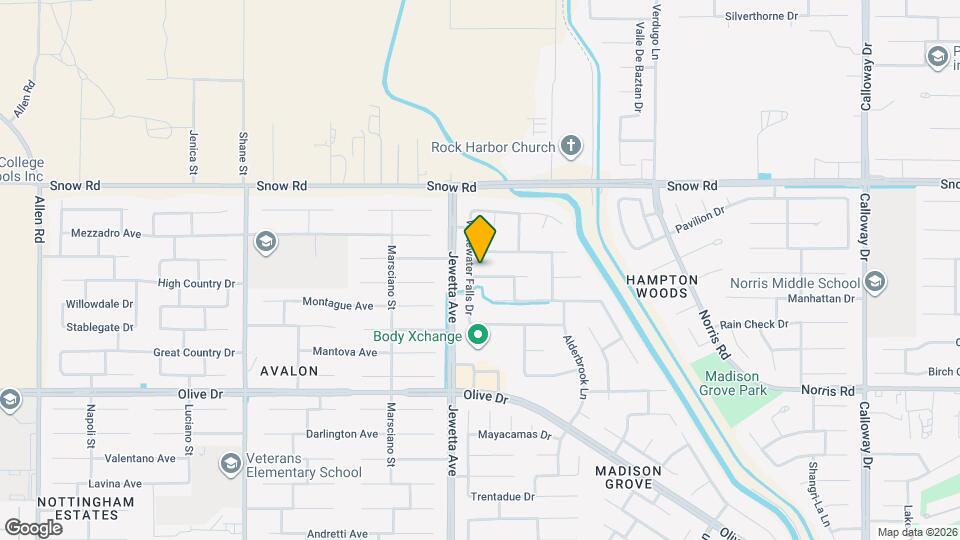 11130 Dawson Falls Ave Map and Location Details