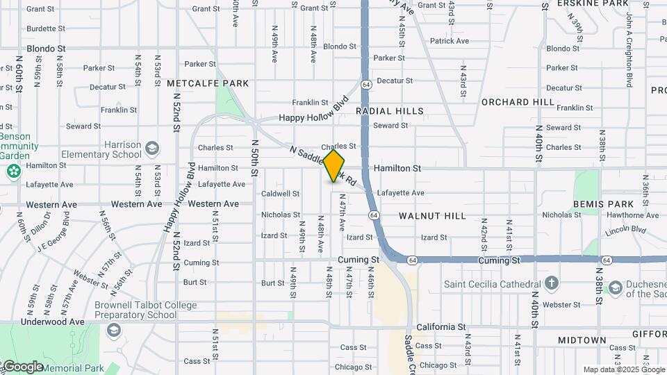 4769 Lafayette Ave Map and Location Details