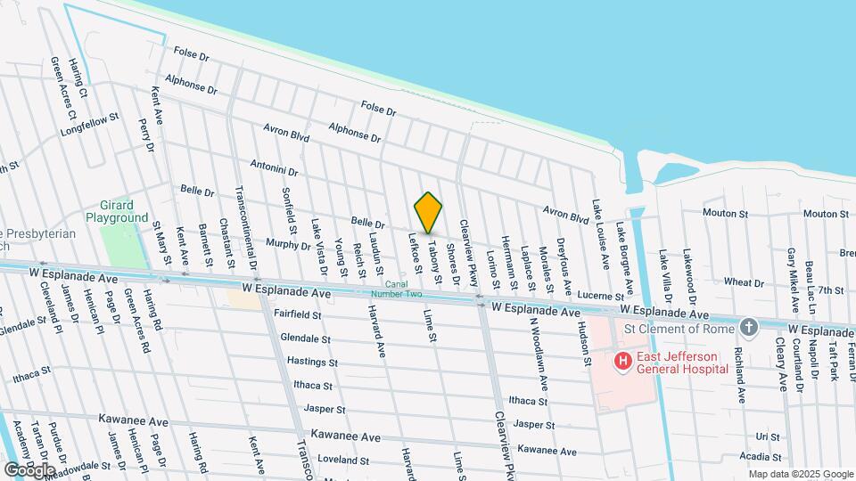 4532 Tabony St Map and Location Details