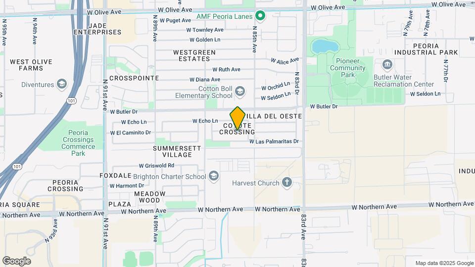 8545 W El Caminito Dr Map and Location Details