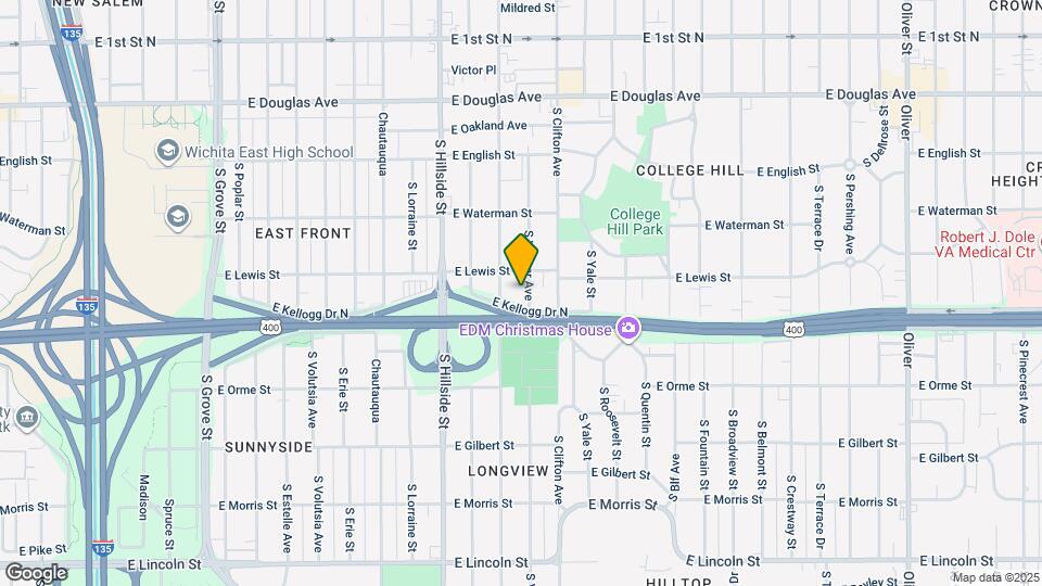 421 S Vassar St Map and Location Details