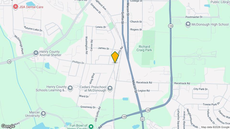 117 Old Griffin Rd Map and Location Details