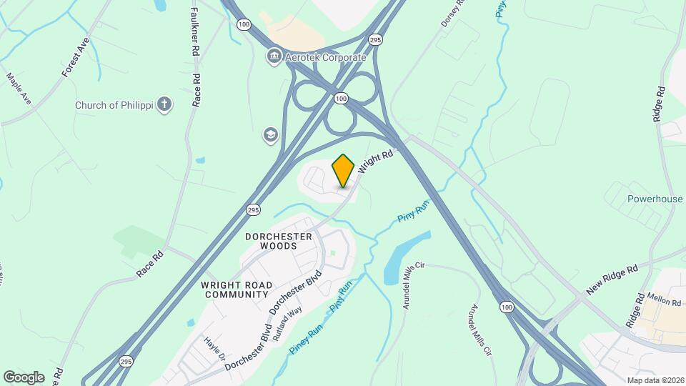 1316 Hawthorn Dr Map and Location Details