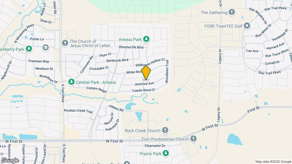 16505 Amistad Ave Map and Location Details