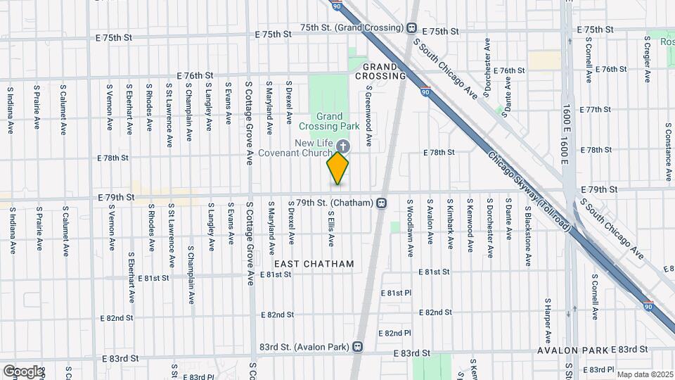 1010 E 79th St Map and Location Details