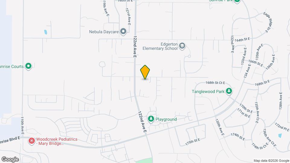 16814 123rd Ave Ct E Map and Location Details