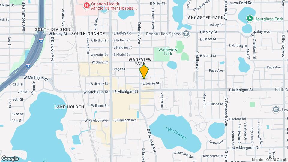 401 E Jersey St Map and Location Details