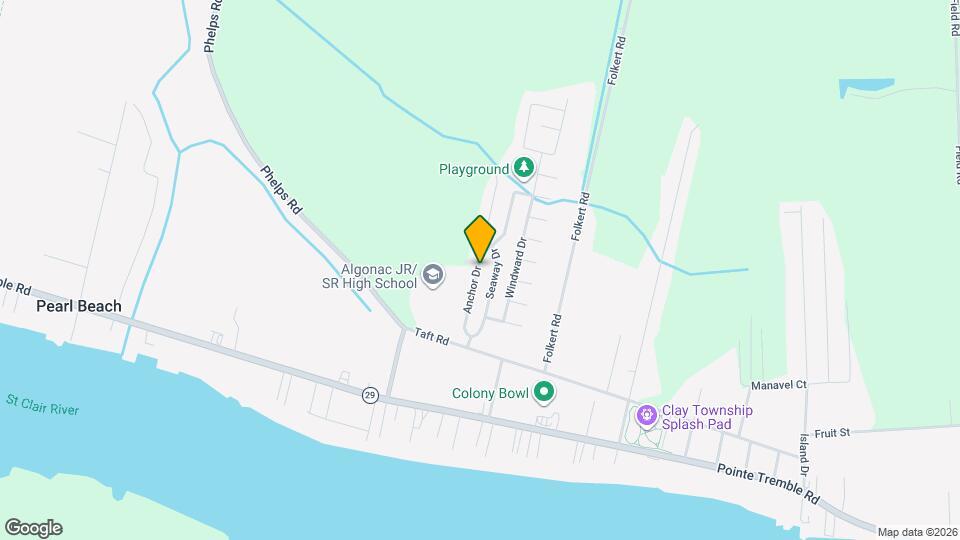 9643 Anchor Dr Map and Location Details