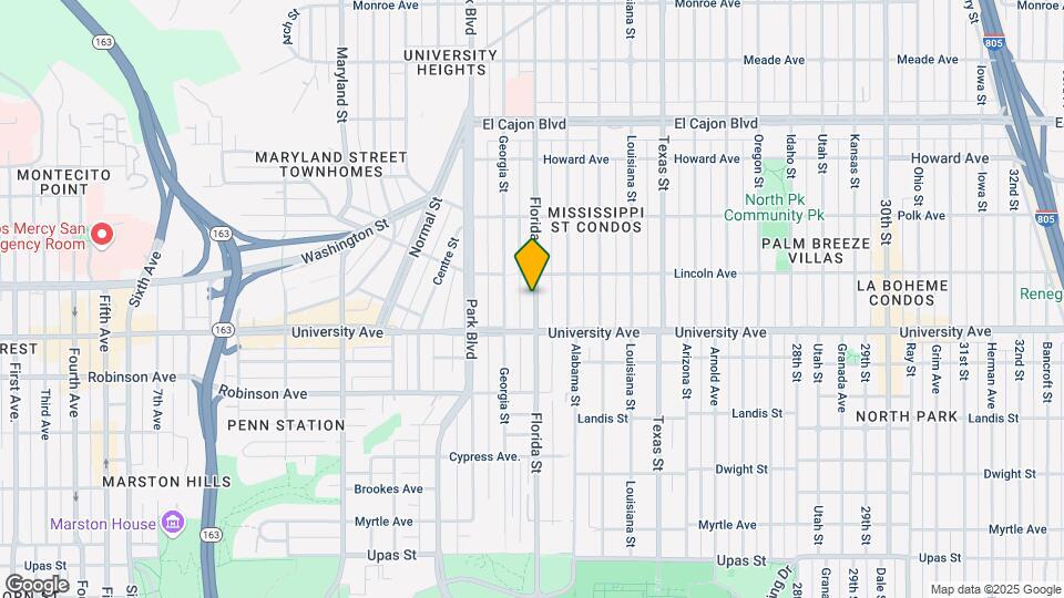 3948-3956 Florida St Map and Location Details