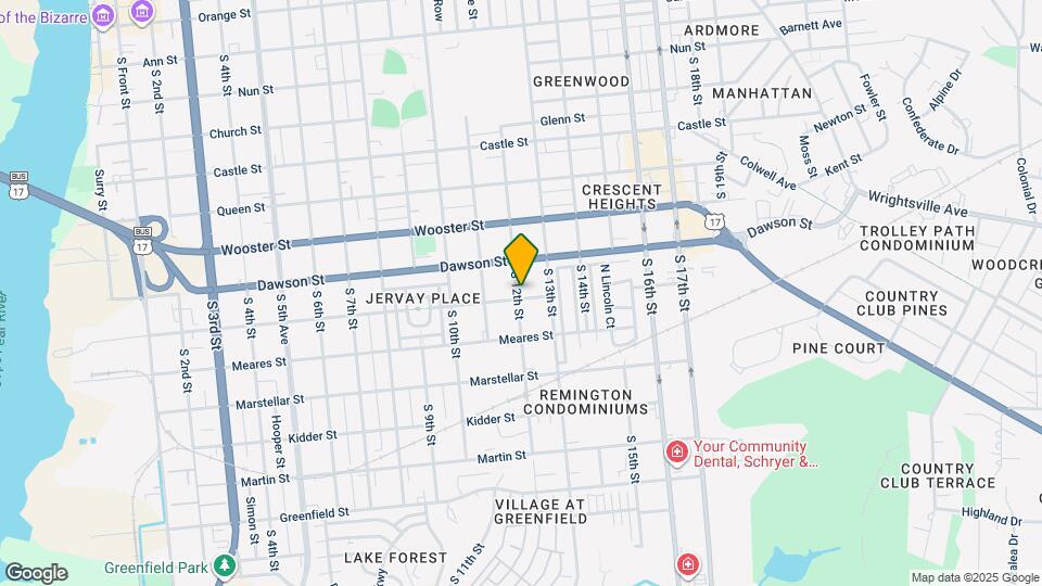 919 S 12th St Map and Location Details