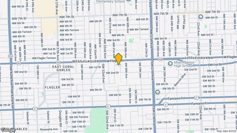 3060 SW 1st St Map and Location Details