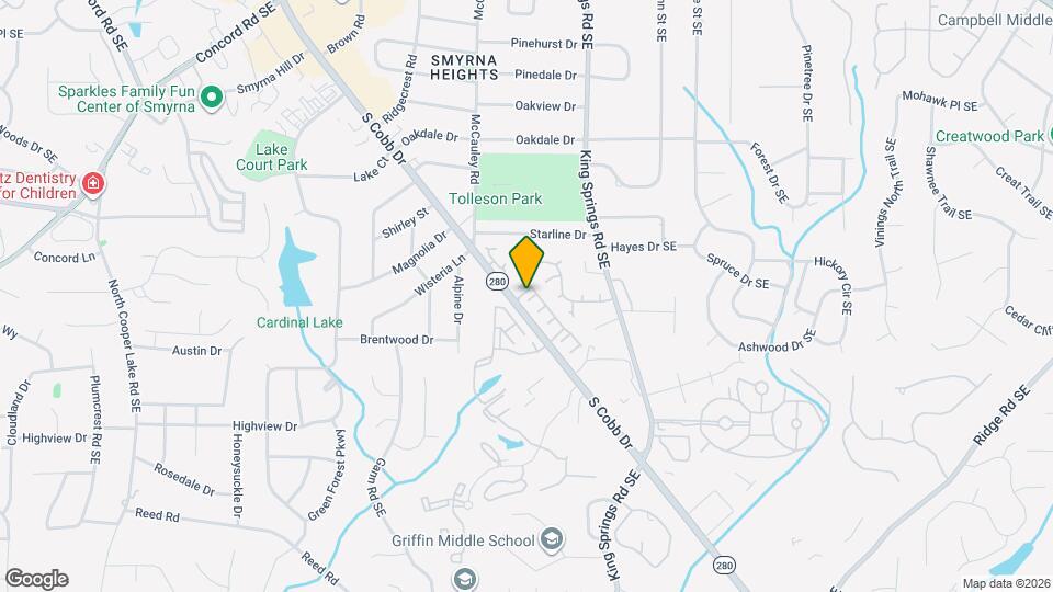 212 Coronet Woods Ct Map and Location Details