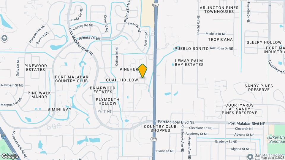 1609 Sunny Brook Ln Map and Location Details