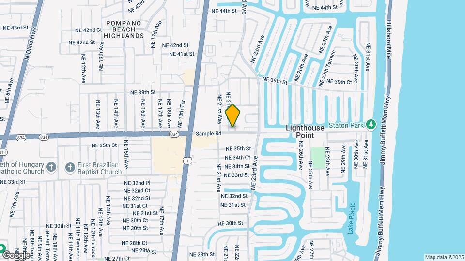 2131 E Sample Rd Map and Location Details