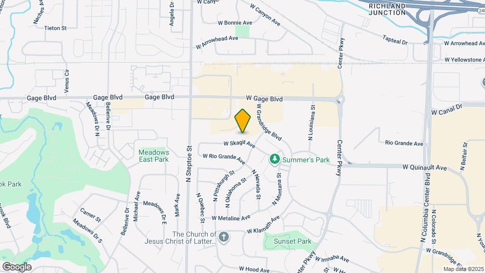 8818 W Skagit Ave Map and Location Details