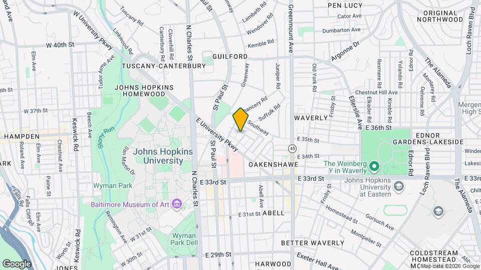 3410 Oakenshaw Pl Mapa y Detalles de la Ubicación