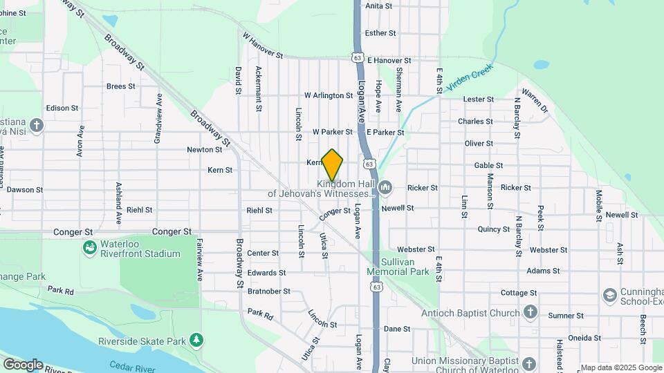 203 Cutler St Map and Location Details