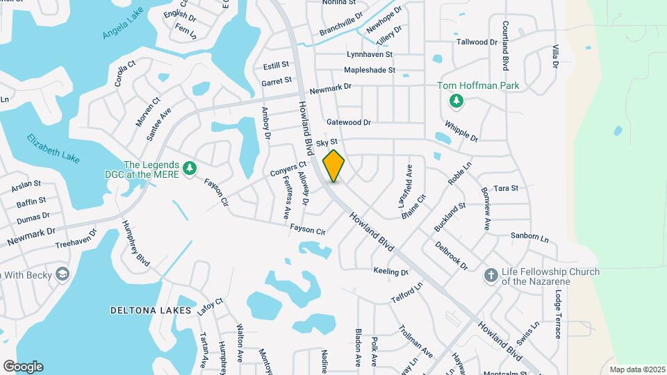 1620 Howland Blvd Map and Location Details