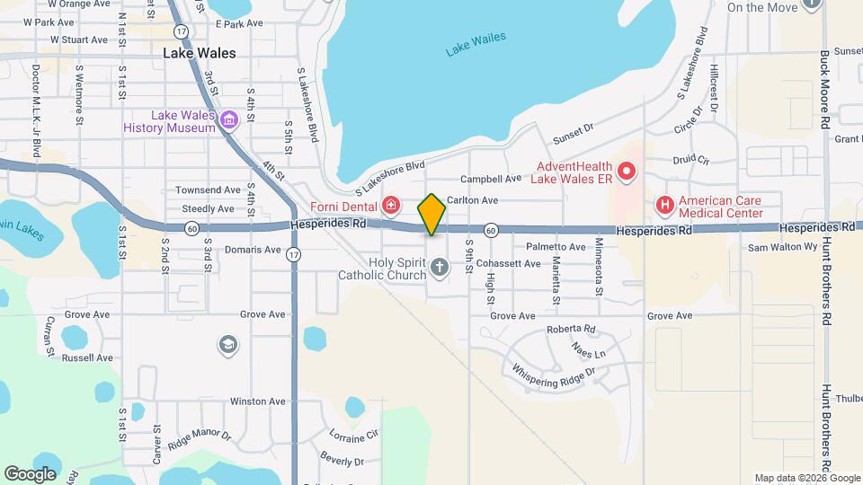 515 S 8th St Map and Location Details