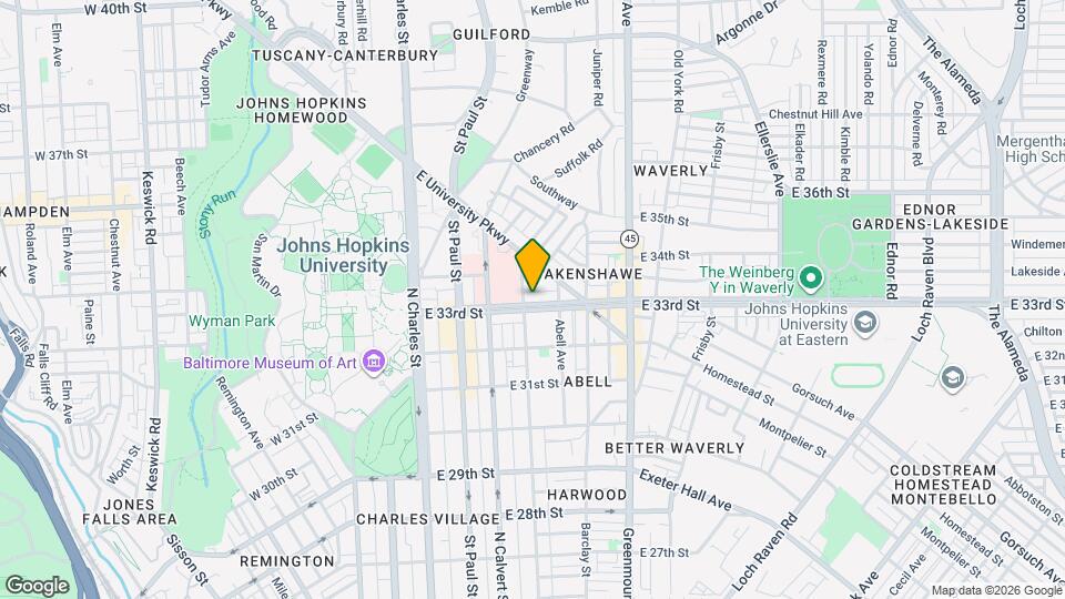 304 E 33rd St Mapa y Detalles de la Ubicación