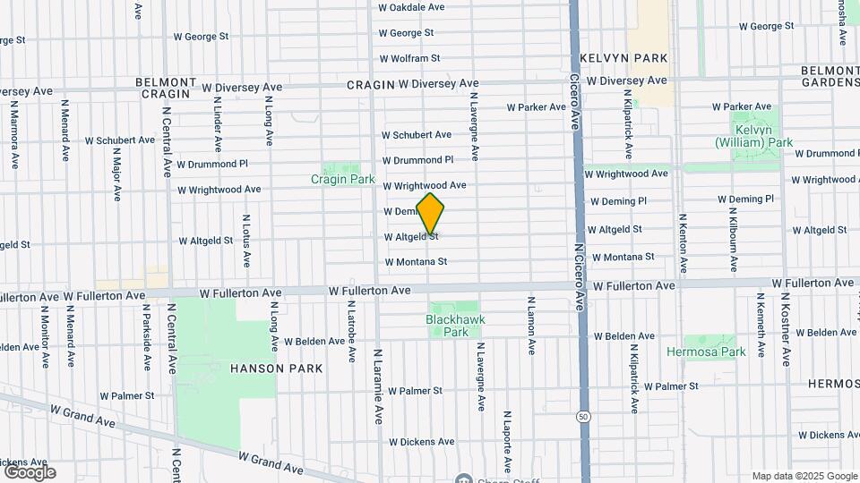 2455 N LeClaire Ave Mapa y Detalles de la Ubicación