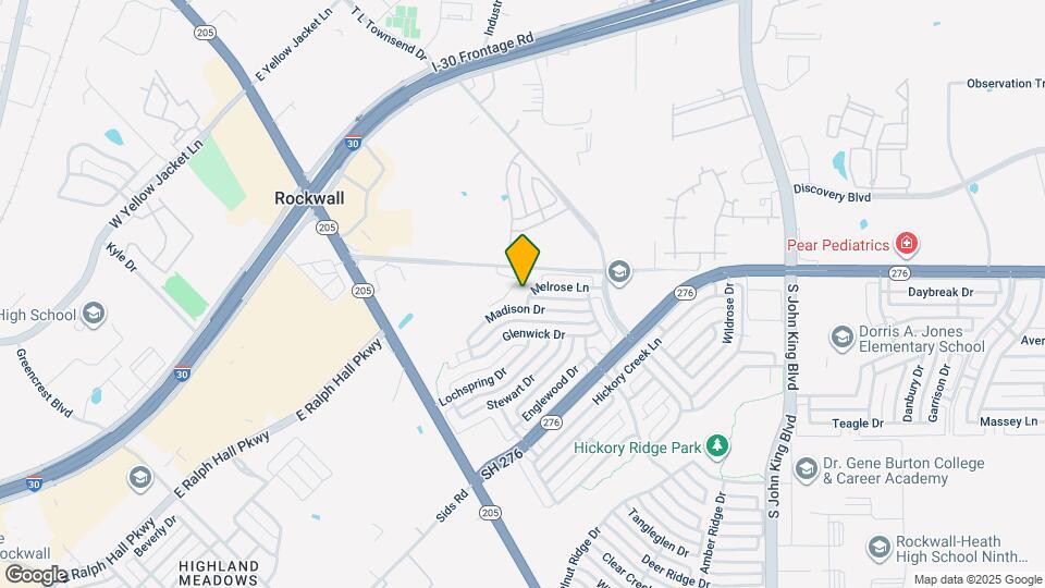 1931 Melrose Ln Map and Location Details