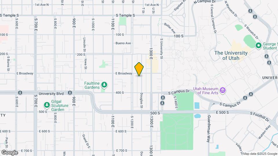 316 S Douglas St, Unit B Mapa y Detalles de la Ubicación