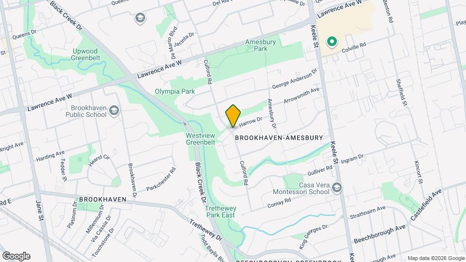 40 Harrow Dr Map and Location Details