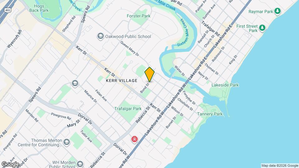 40 Bond St Map and Location Details