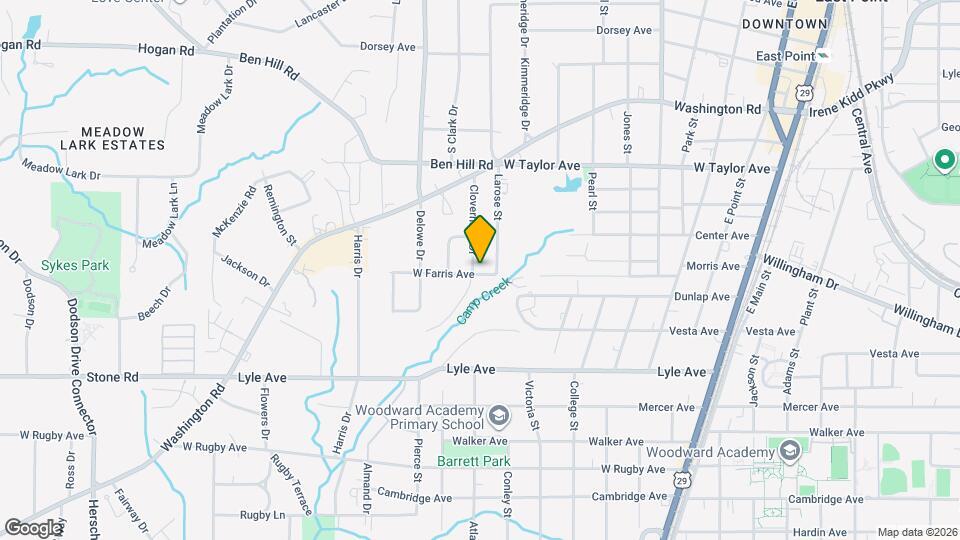 3140 Cloverhurst Dr Map and Location Details