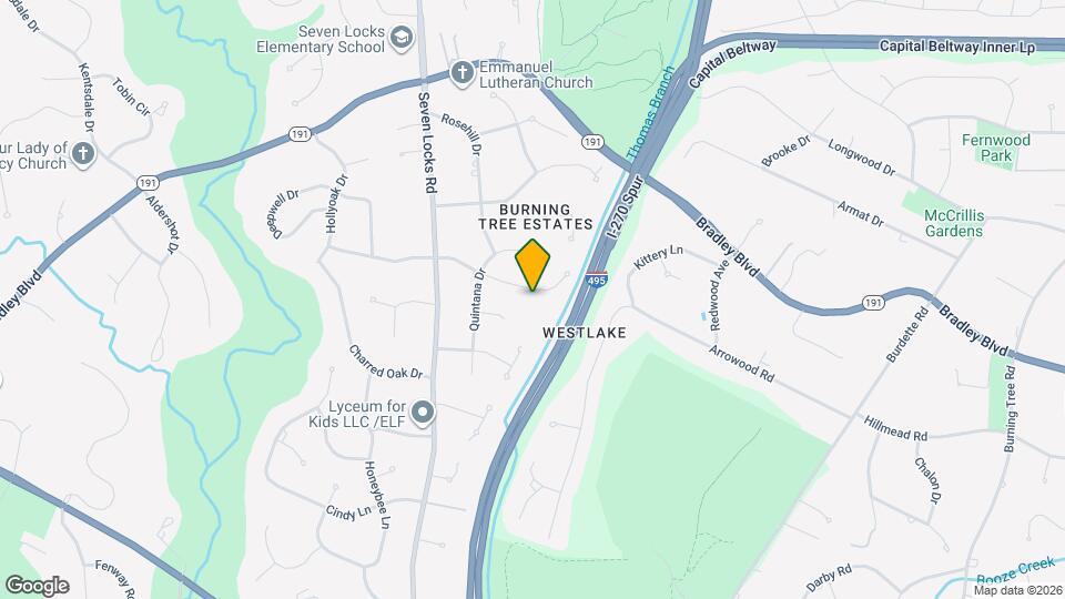 7614 Carteret Rd Map and Location Details