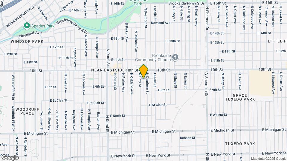 3109 E St Joseph St Map and Location Details