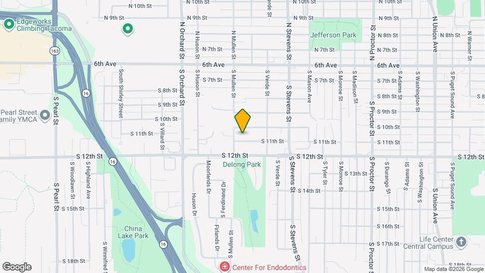 4537 S 11th St Map and Location Details