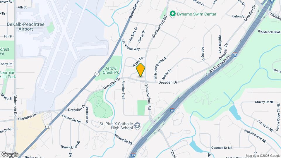 2468 Dresden Dr NE Map and Location Details