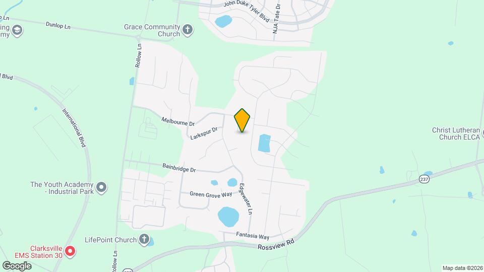 317 Melbourne CT Map and Location Details