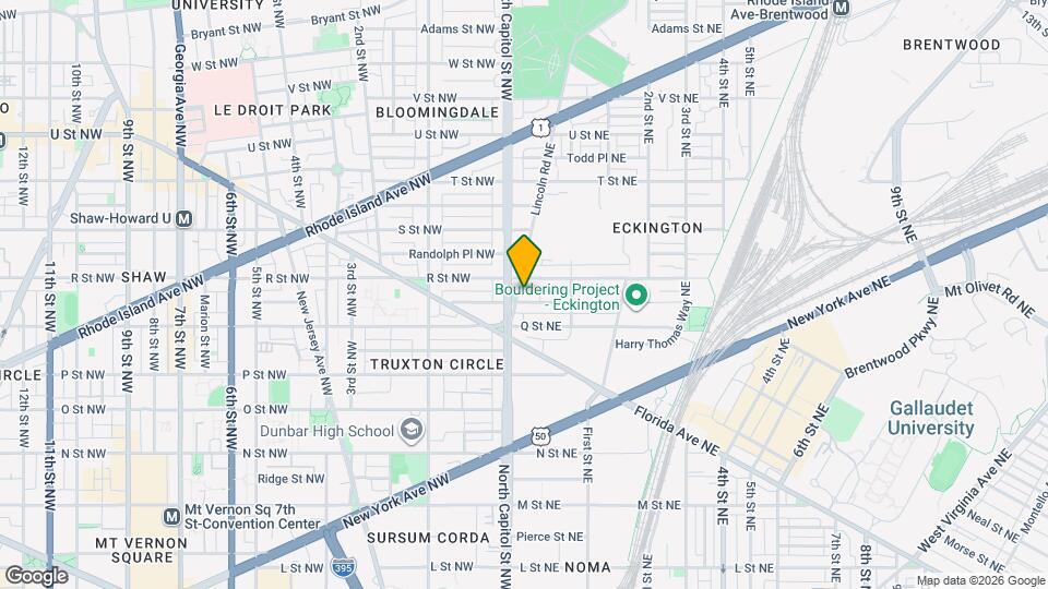 8 Quincy Pl NE Map and Location Details