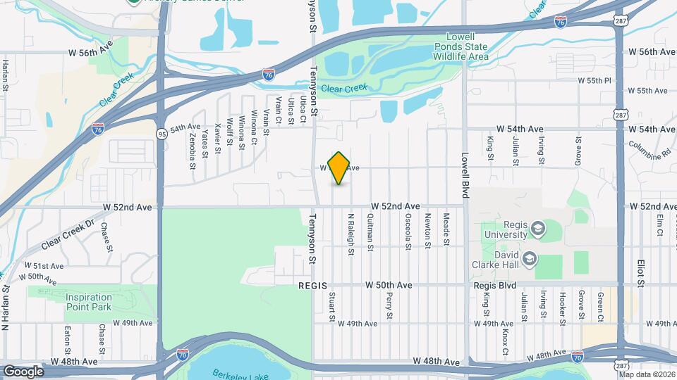 5230 Stuart St Map and Location Details