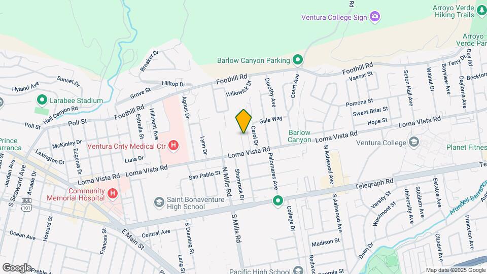 248-250 Glen Ellen Dr Map and Location Details