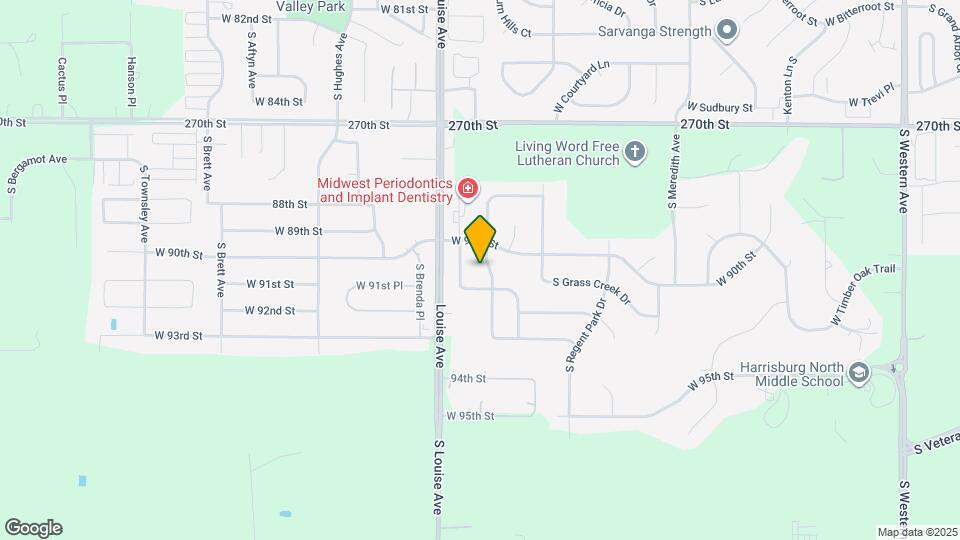 8113 S Copper Ridge Rd Mapa y Detalles de la Ubicación