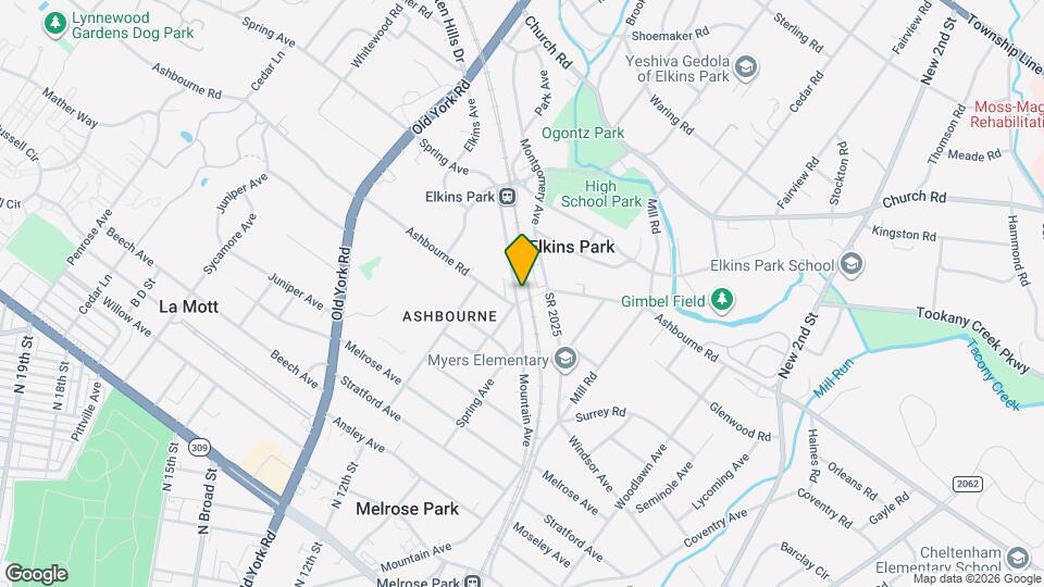 7807 Spring Ave Map and Location Details