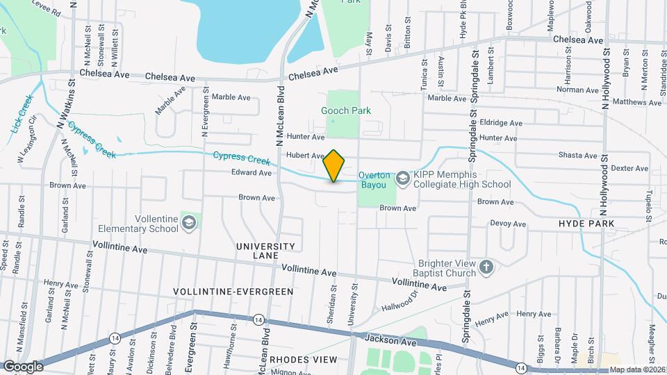 1956 Edward Ave Map and Location Details