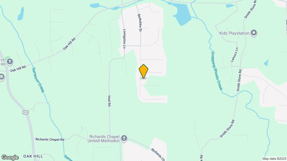 315 Berkshire Dr Map and Location Details