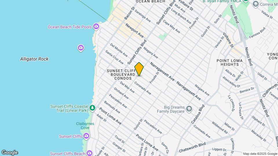 4687 Santa Cruz Ave Map and Location Details