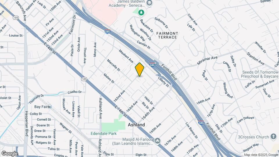 1654 162nd Ave Map and Location Details
