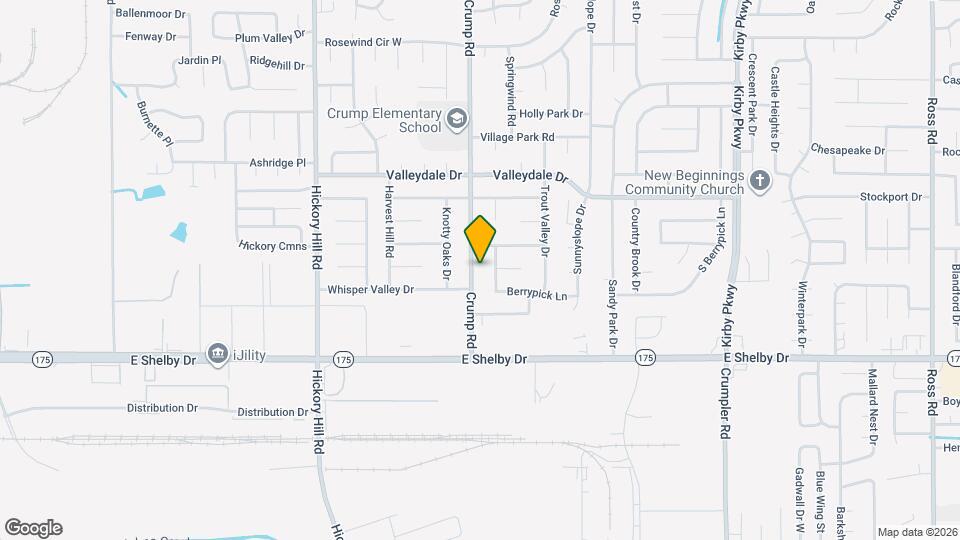 4578 Crump Rd Map and Location Details
