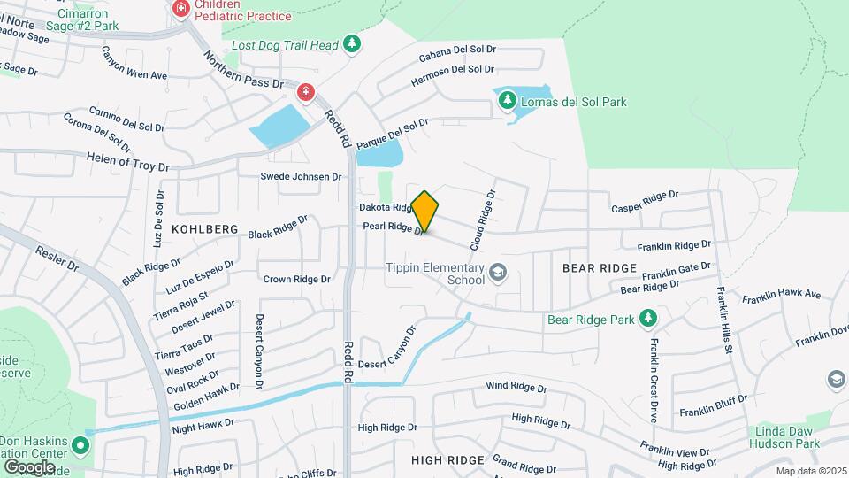 6732 Pearl Ridge Dr Map and Location Details
