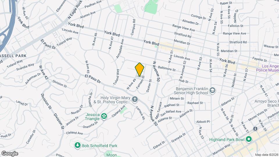 4912 Mendota Ave Map and Location Details