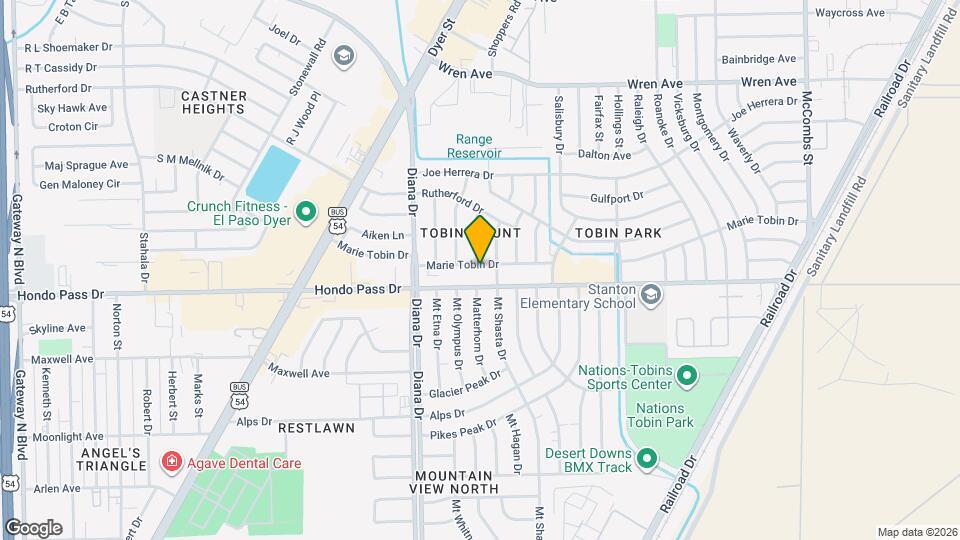 5116 Marie Tobin Dr Map and Location Details