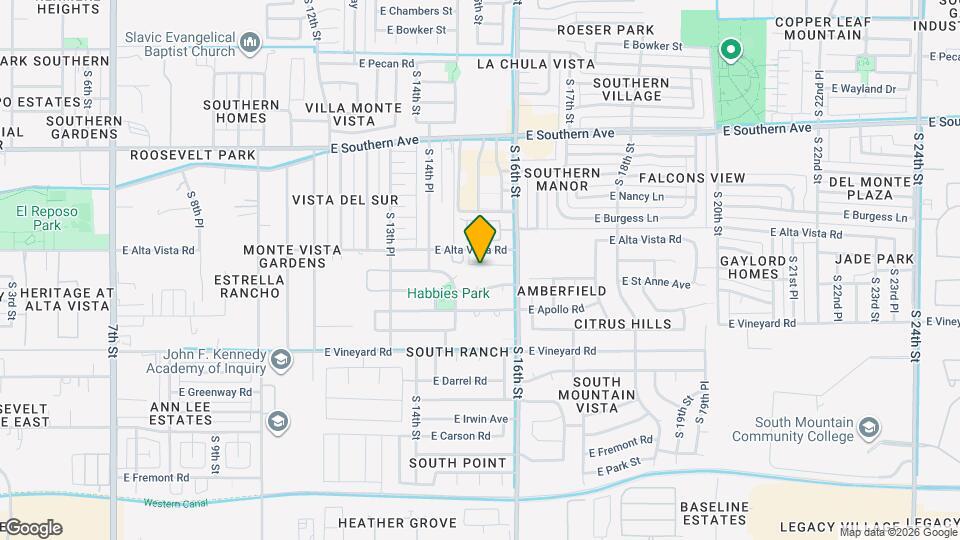 1517 E Saint Catherine Ave Map and Location Details